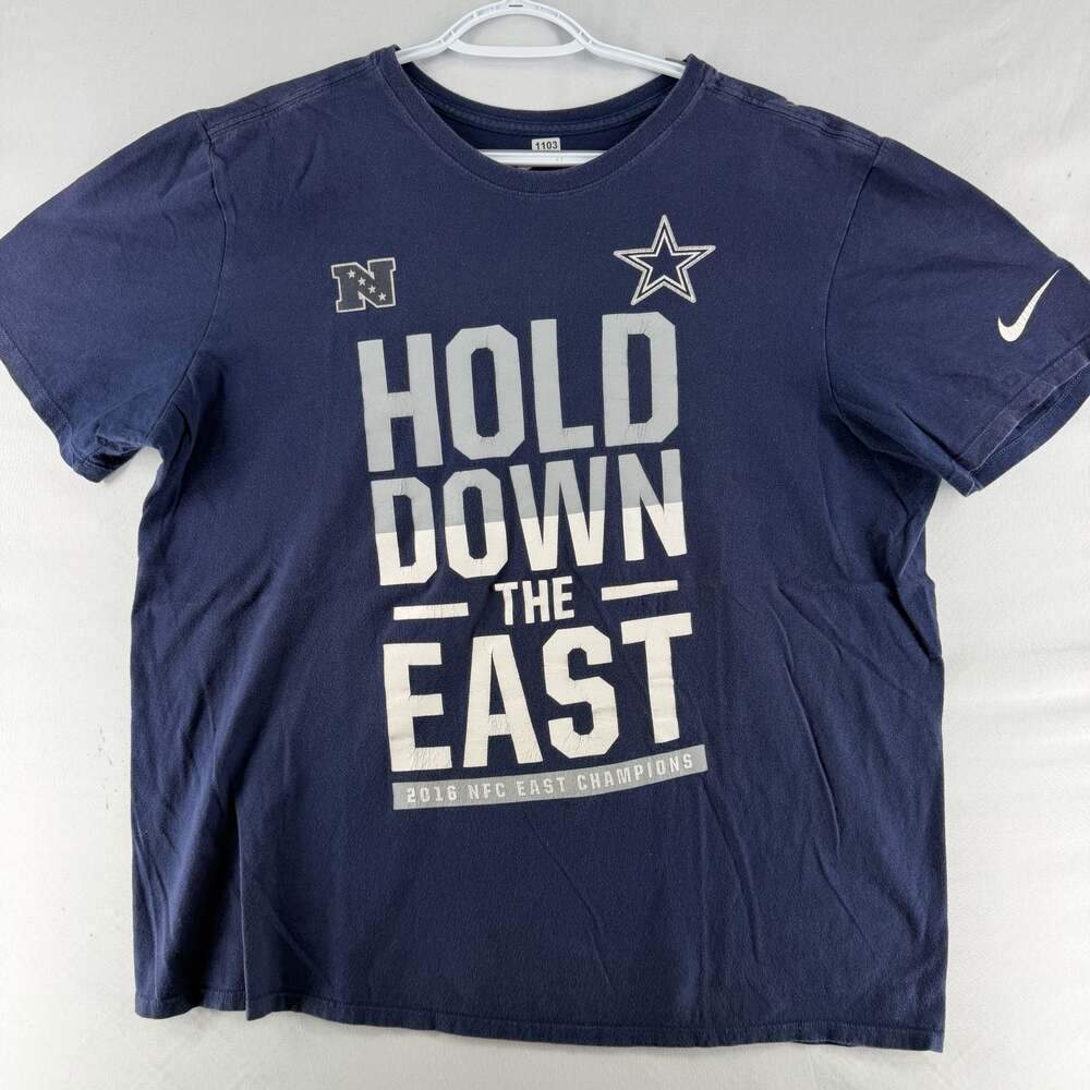 1103 XL Nike Dallas Cowboys 'Hold Down The East' 2016 NFC East Champs